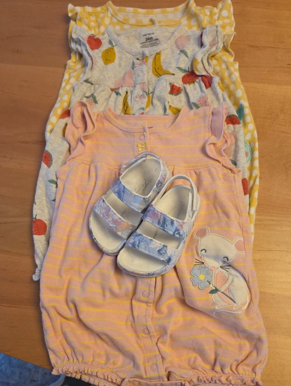 Toddler Girl Summer Rompers Bundle